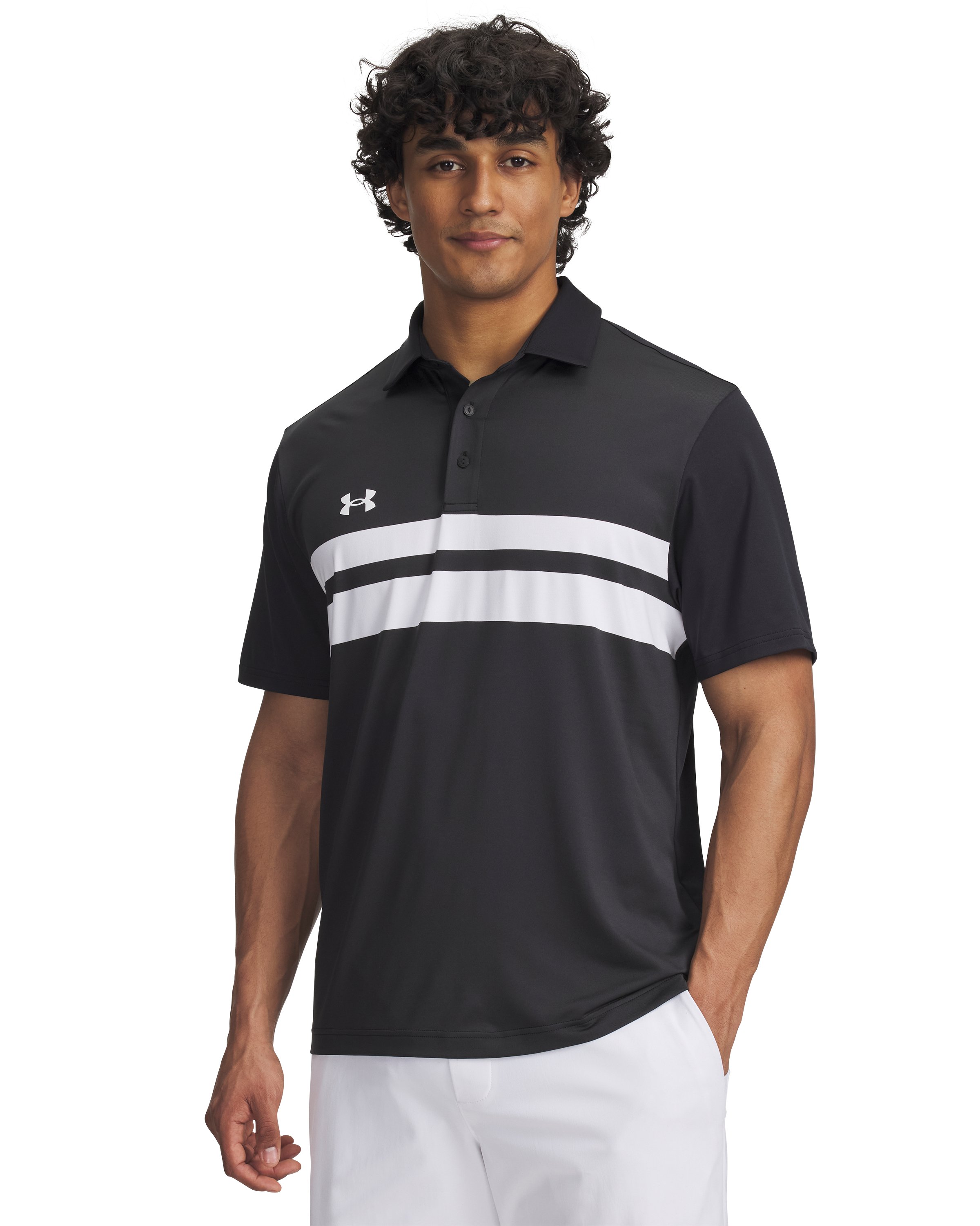 UA Drive Team Dual Stripe Men's Polo 4