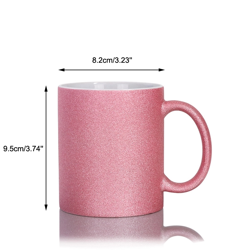 11 oz Full Color Sublimation Sparkly Ceramic Mug 10