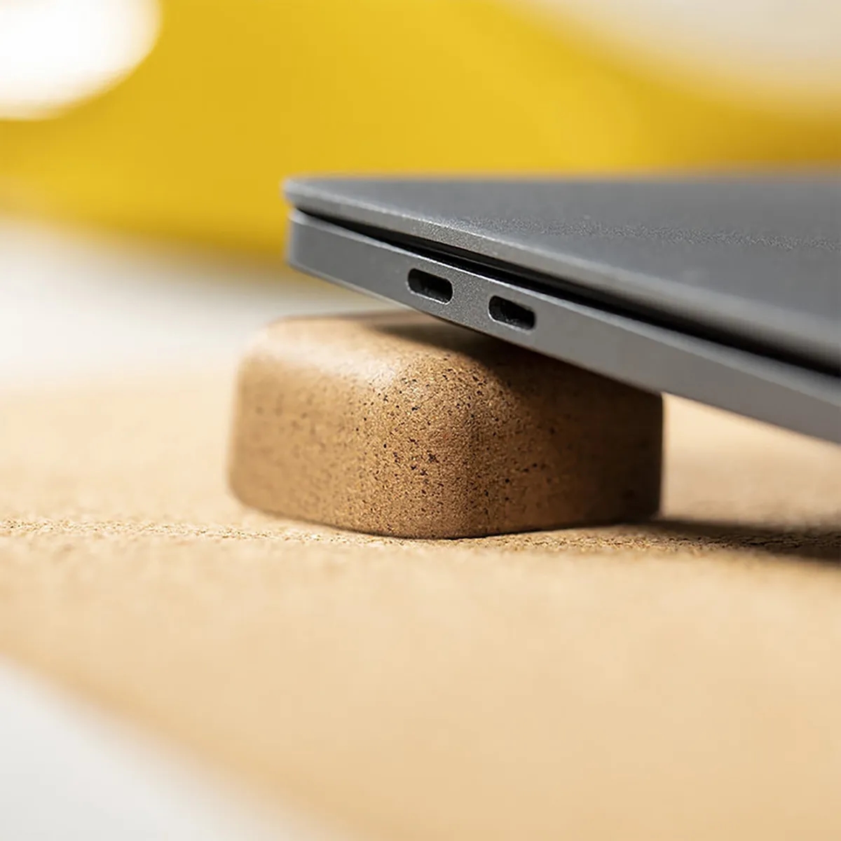Promotional Portable Magnetic Cork Laptop Holder 1