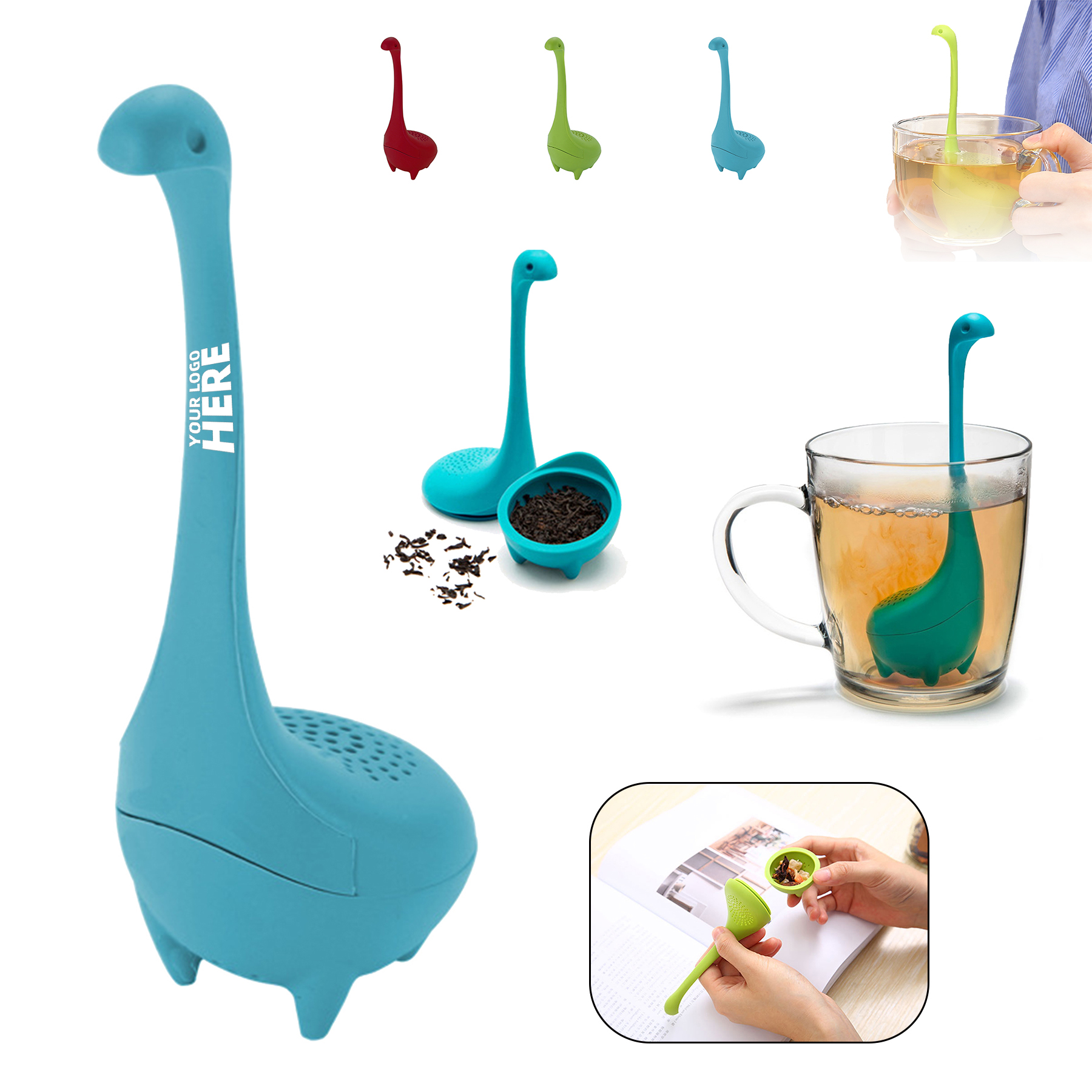 Lake Monster Silicone Tea Infuser 1