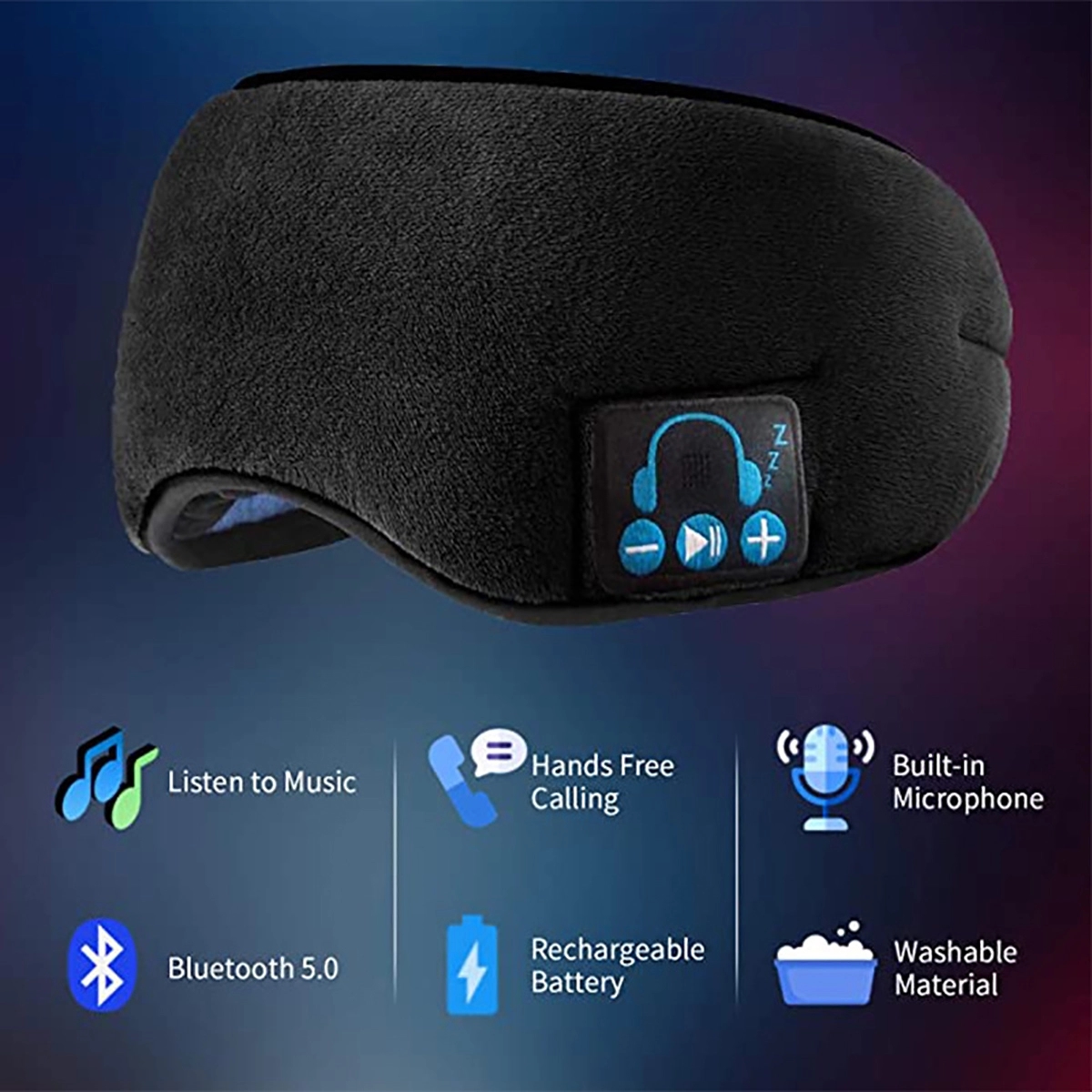 Wireless Music Sleeping Eye Mask 3