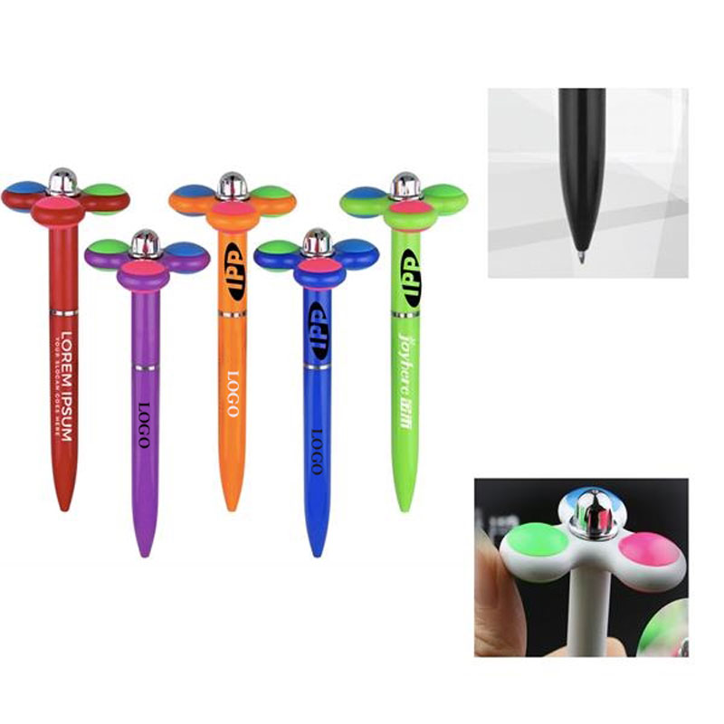 Mini-Fan Decorated Hover Fidget Spinner Pens 4