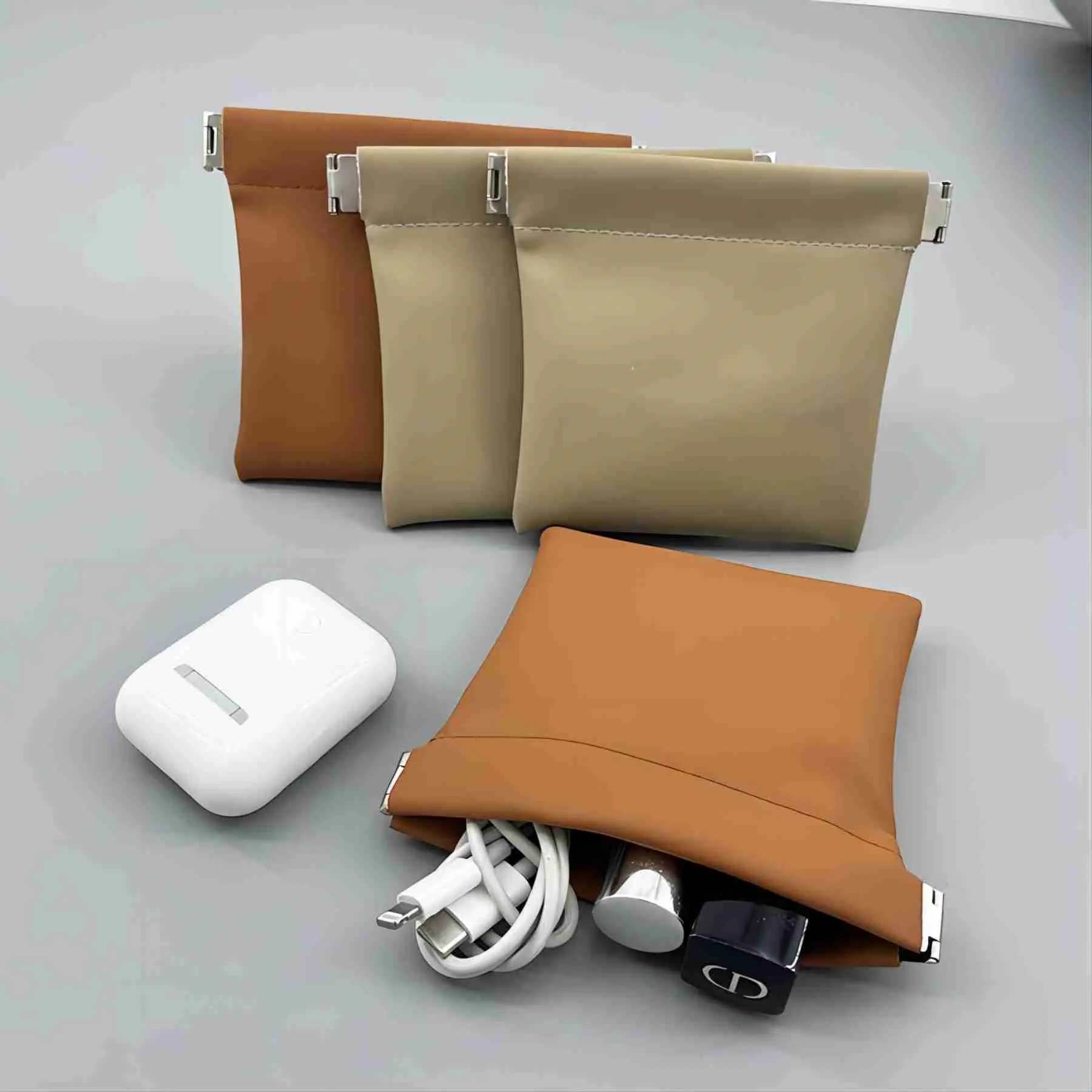 Small Automatic Closing Storage Bag 5