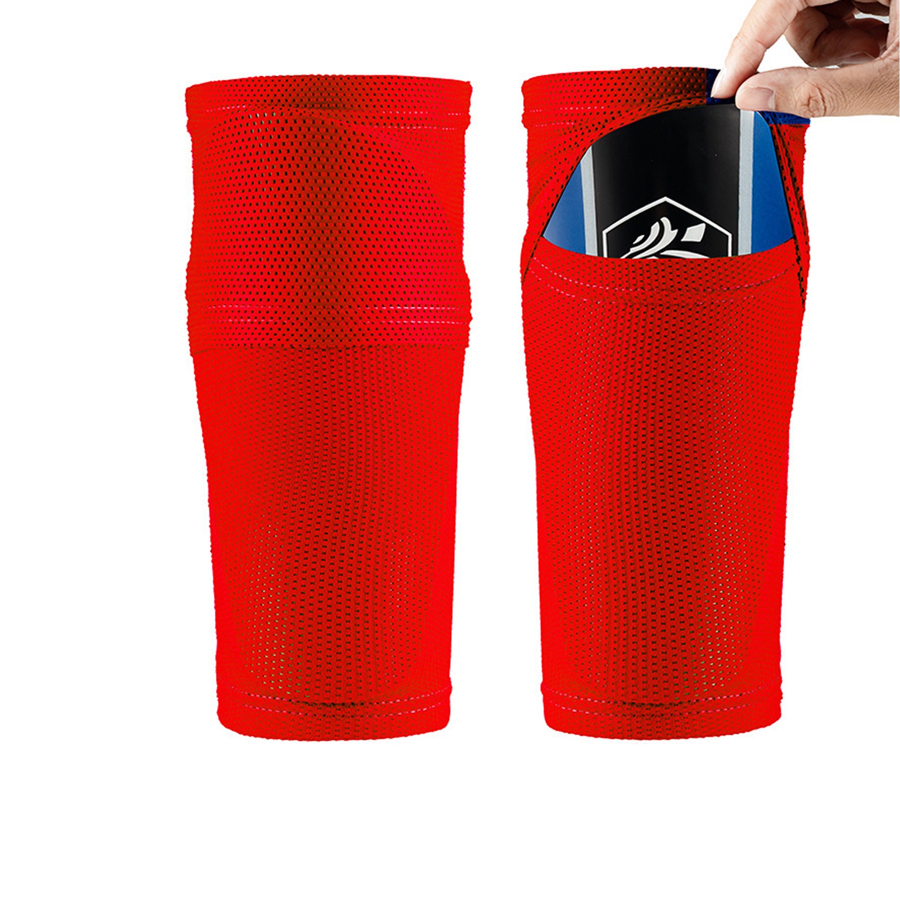 Elastic Soccer Shin Guards Sleeves 2
