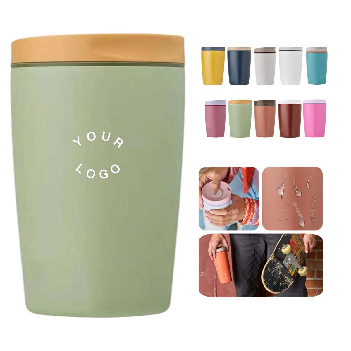 Double Layer 20oz Stainless Steel Coffee Cup 2
