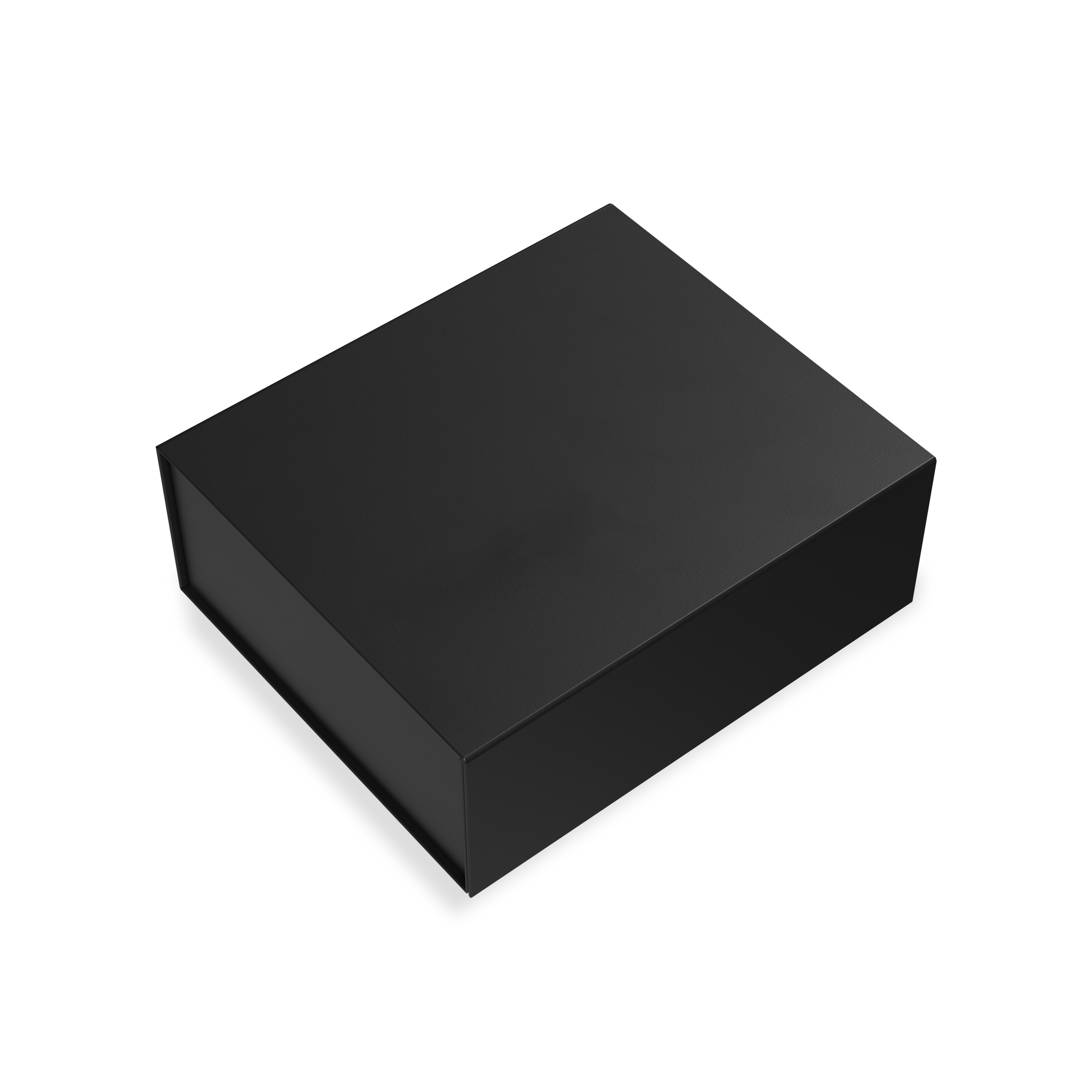 Medium Matte Black Magnetic Gift Box 6