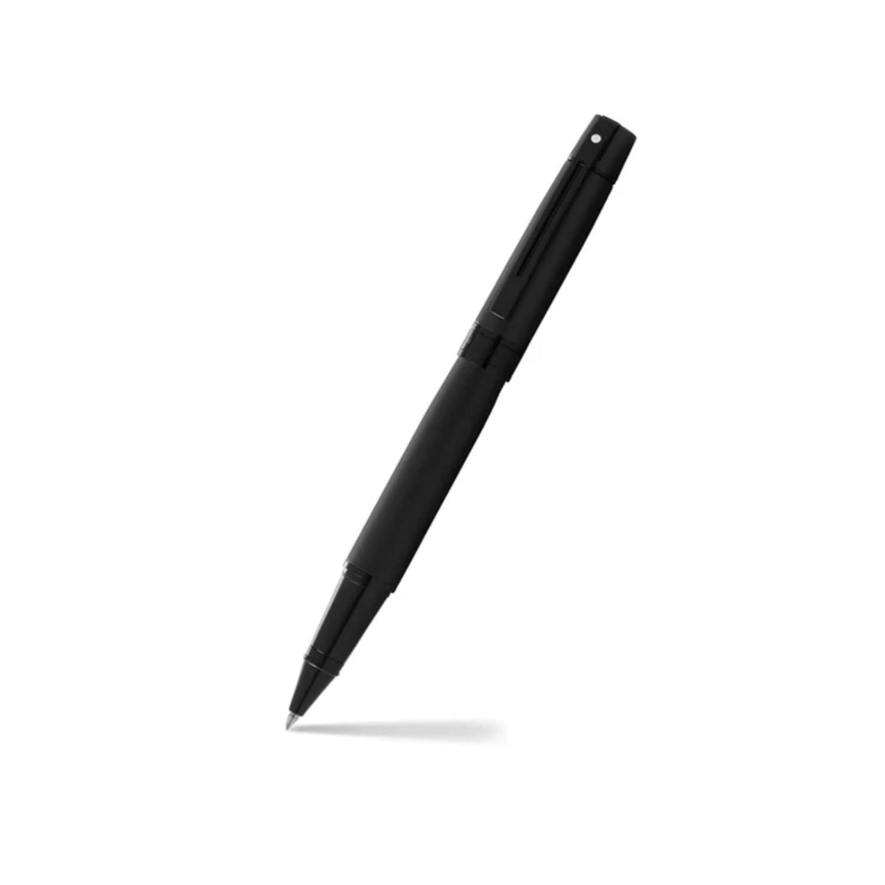 SHEAFFER® 300 Matte Black with Polished Black Trim Executive Rollerball Pen w/ Gift Box