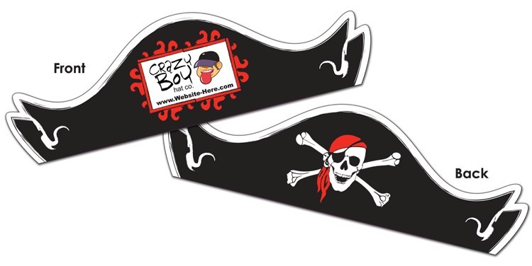 Paper Pirate Hat - Assemble Product - 14 pt. 2