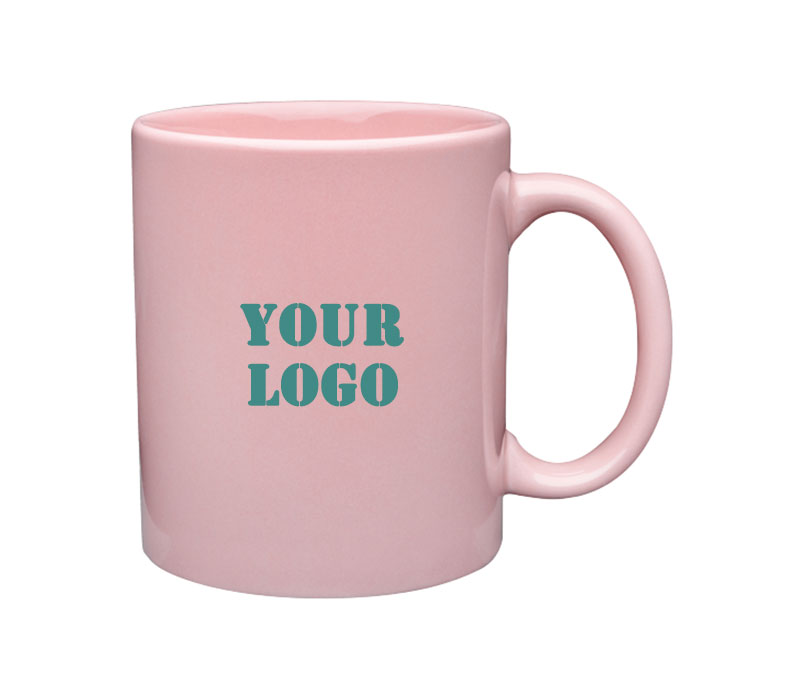 Colored Ceramic Mug, 11 oz. 13