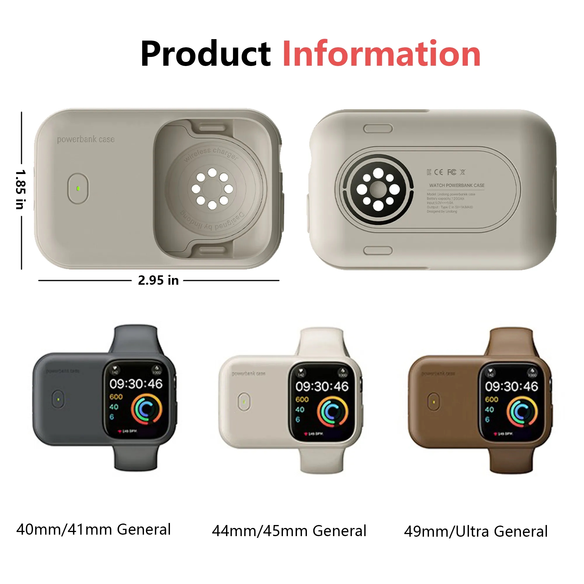Magnetic Power Bank For Smartwatch 4