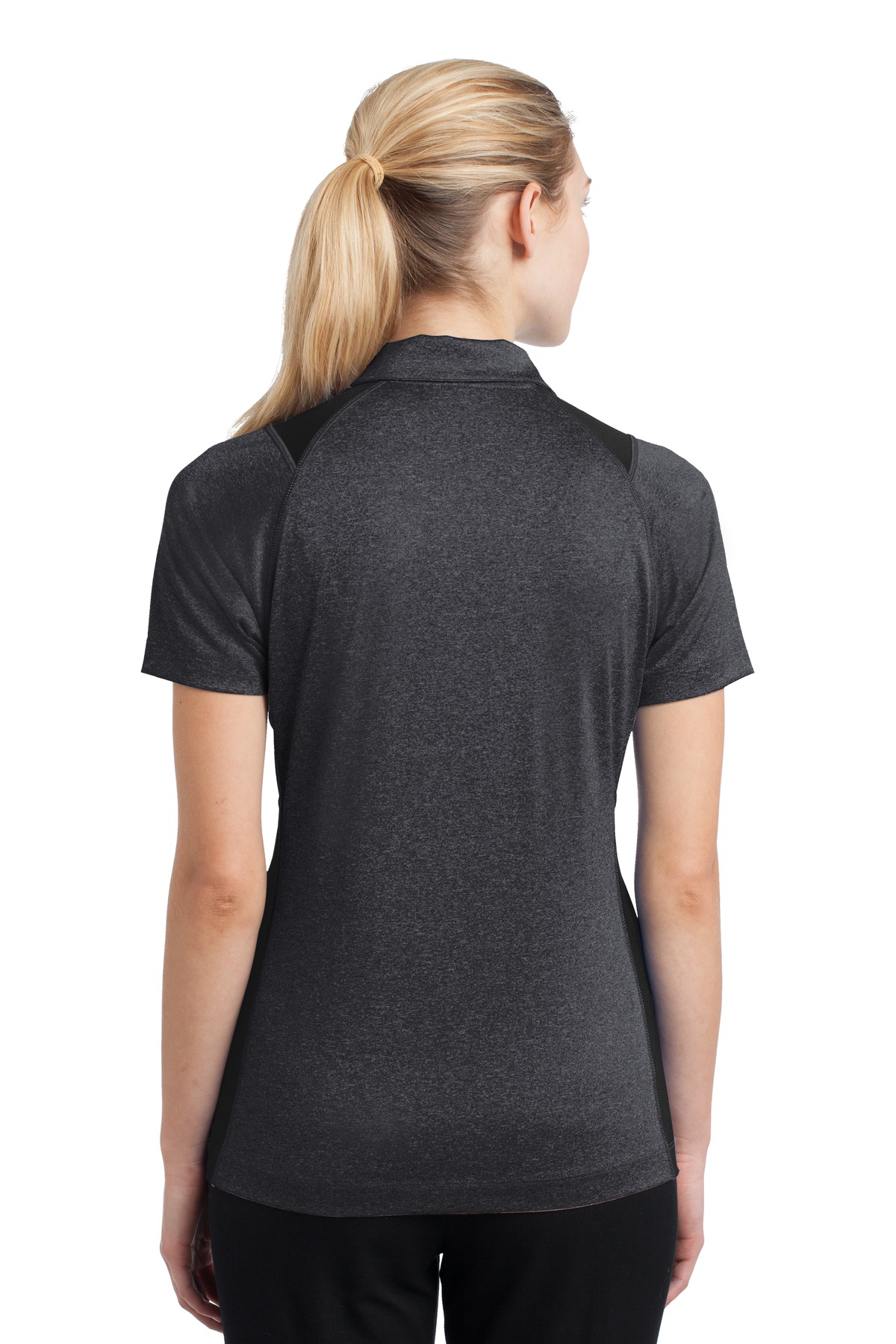 Sport-Tek® Women's Heather Colorblock Contender Polo 62