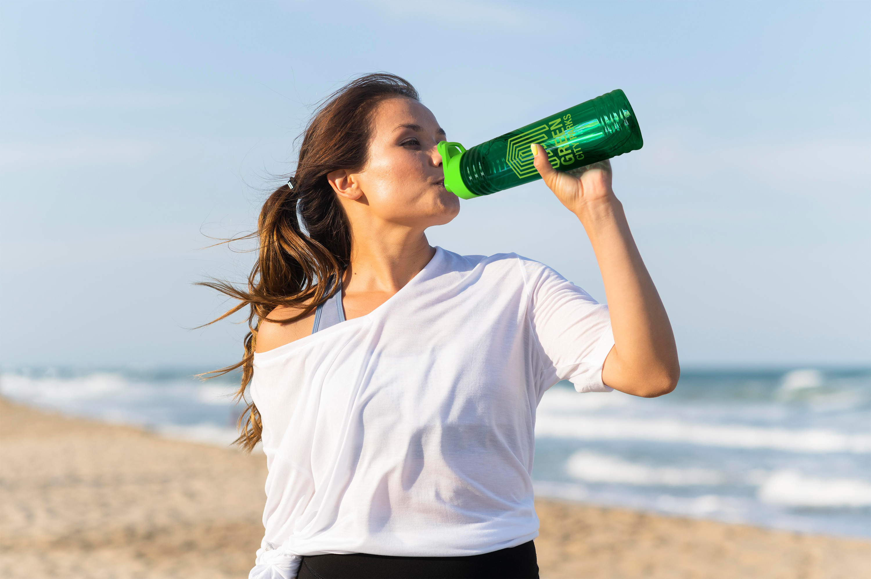 Garyline® Slim Fit Bottle with Drink-Thru Lid - 24 oz. 674