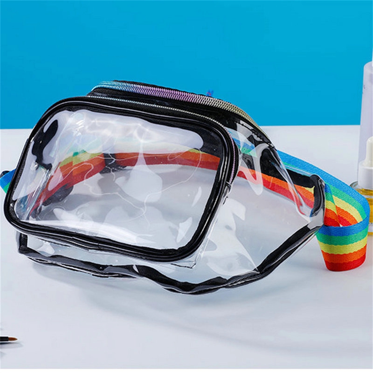 10In Clear Fanny Pack Waterproof Cute Waist Bag 2
