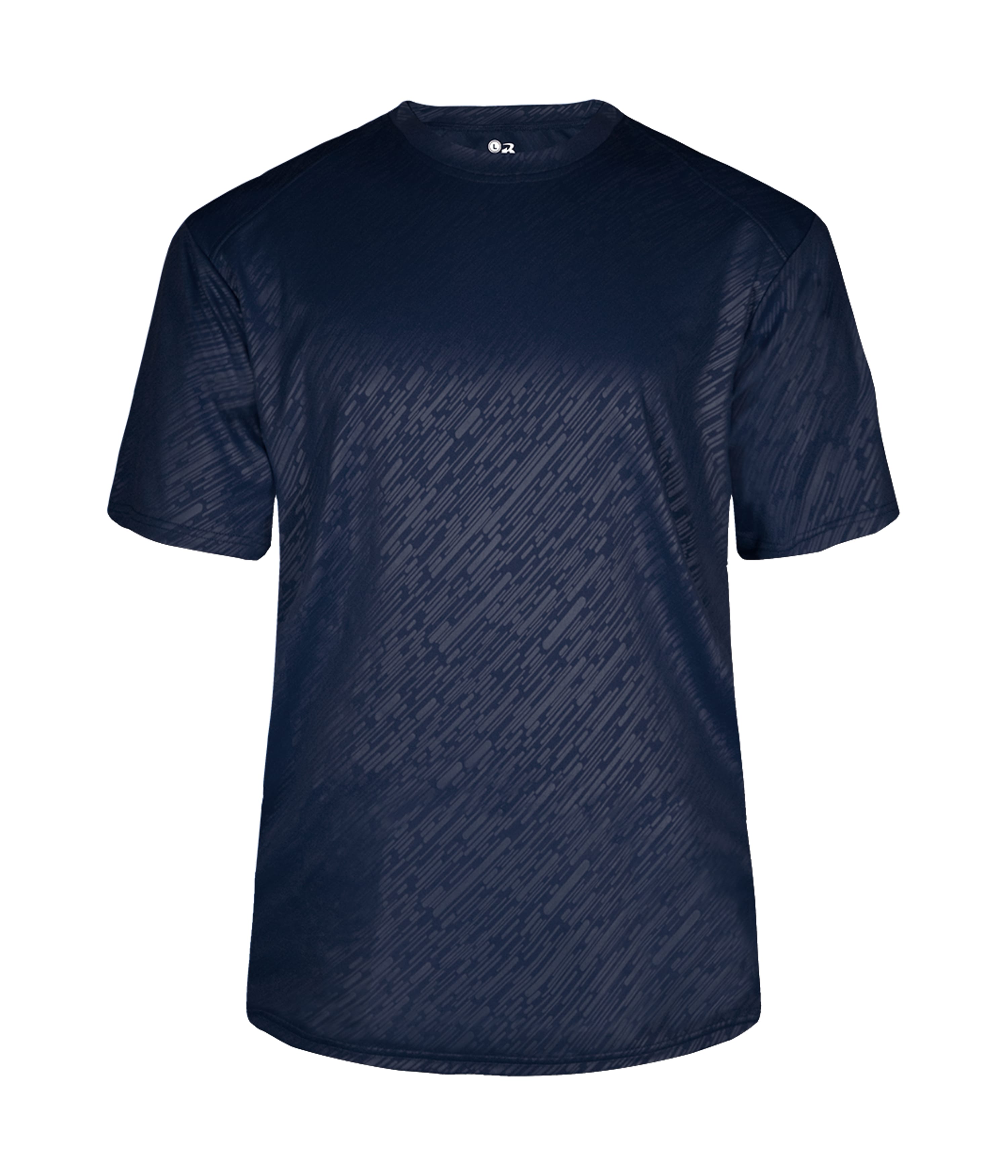 LINE EMBOSSED TEE 4