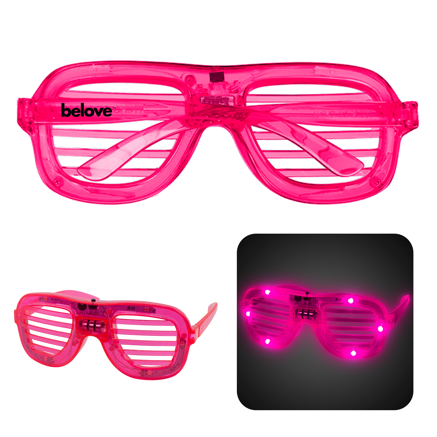 LED Slotted Glasses 13