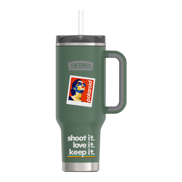 Thermos 40oz Stainless Steel Cup Holder Mug 170