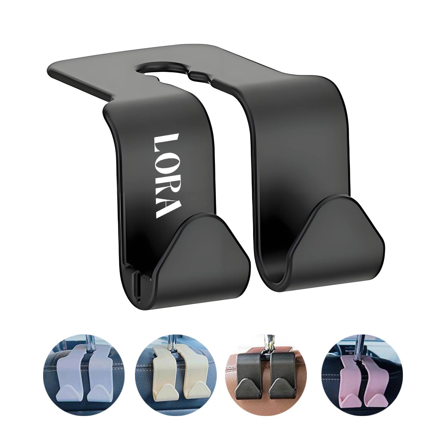 New and durable hidden hooks on the back of car seats 13