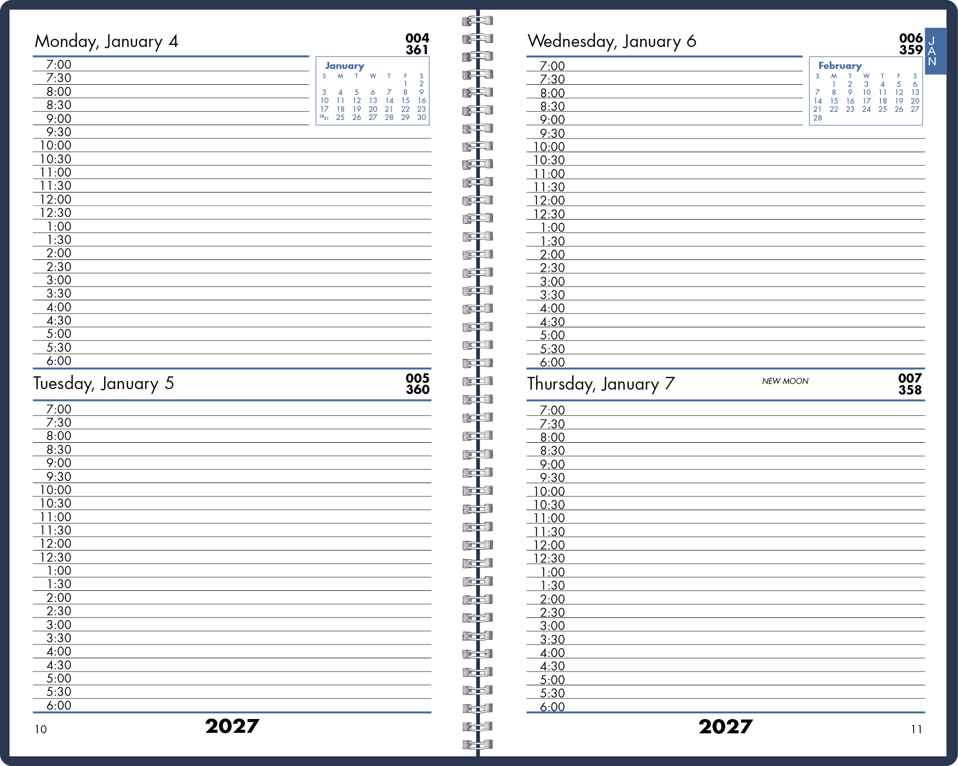 Triumph® Calendars Classic Time Manager 64