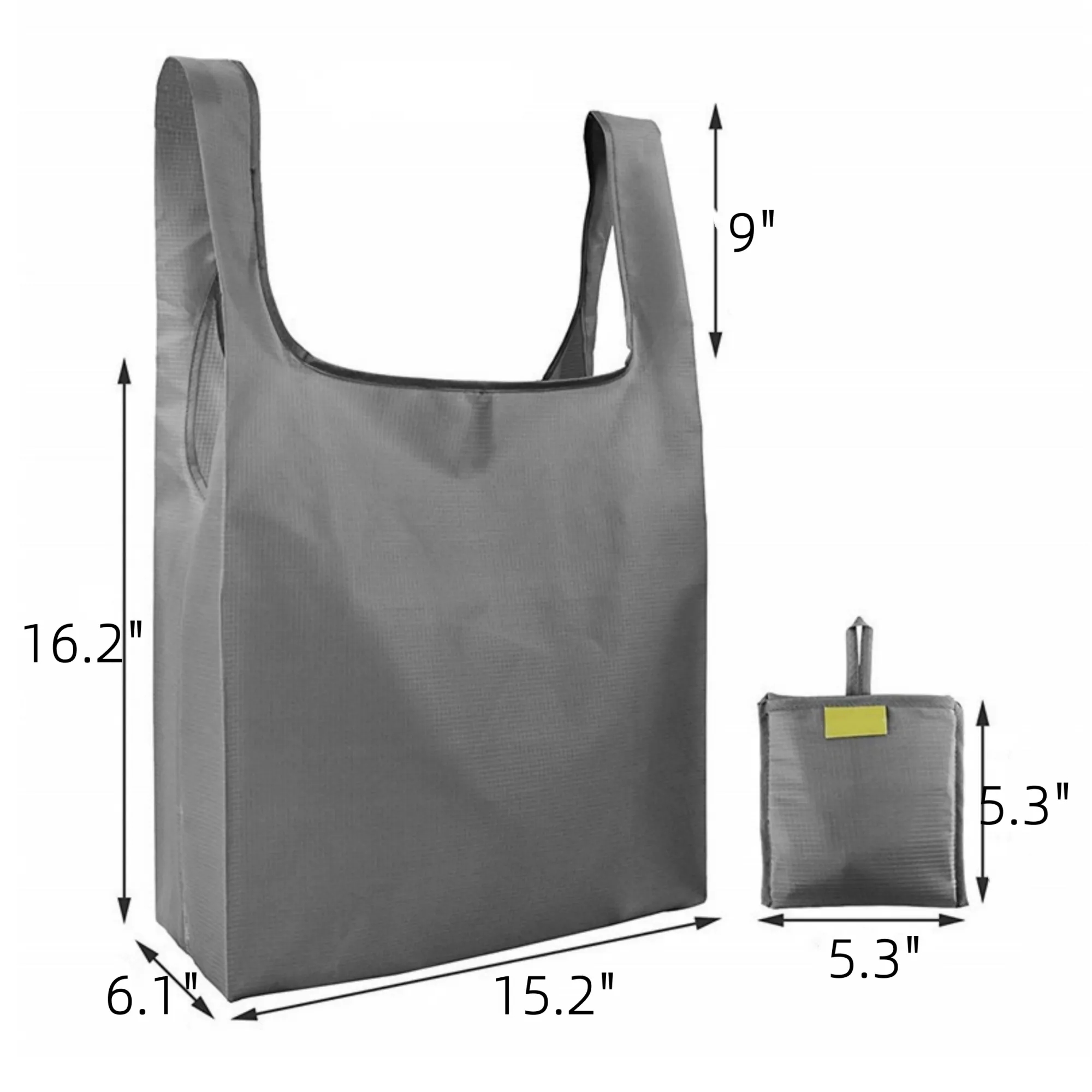 Folding Portable Shopping Bag Reusable 2