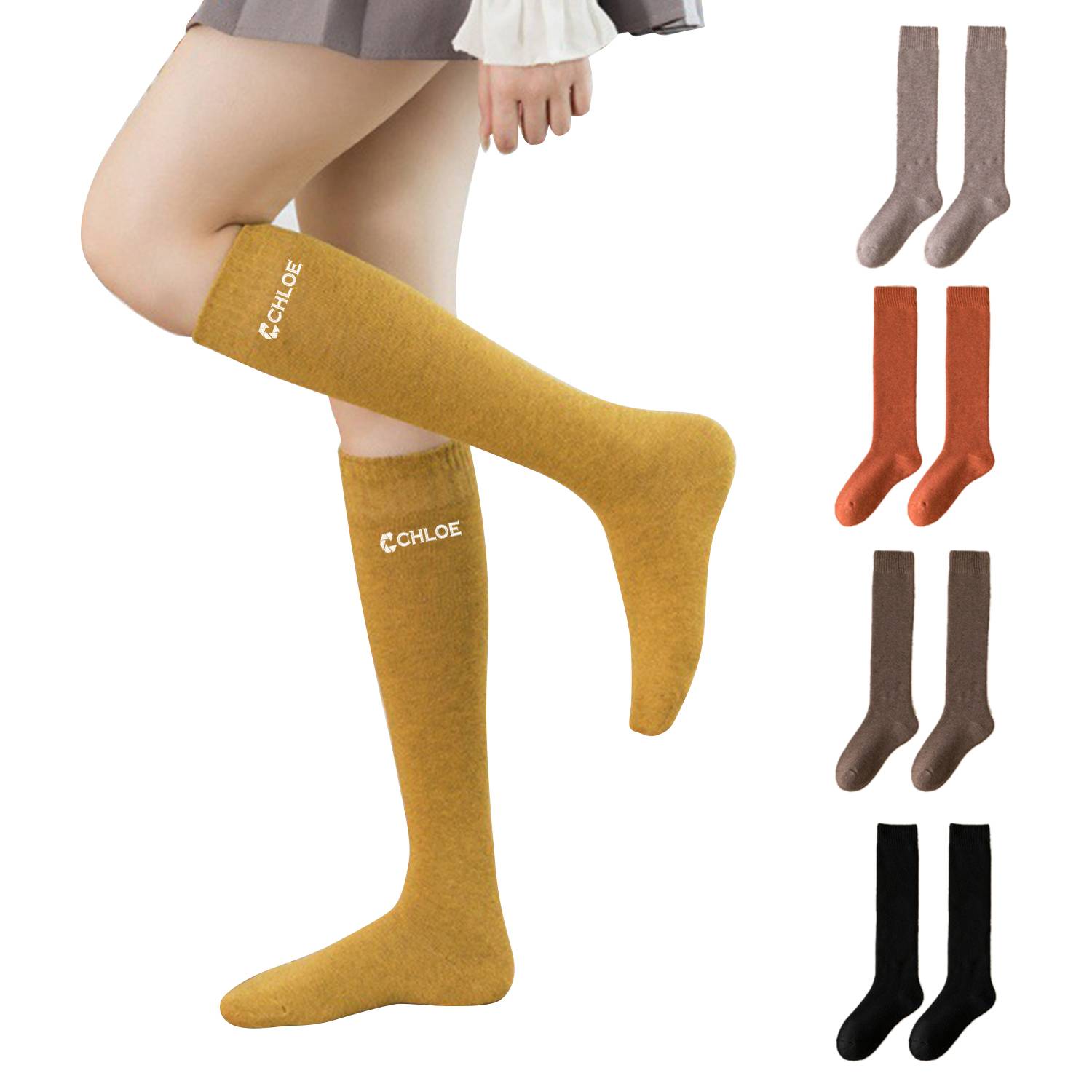 Women's Thermal Knee-High Socks 1