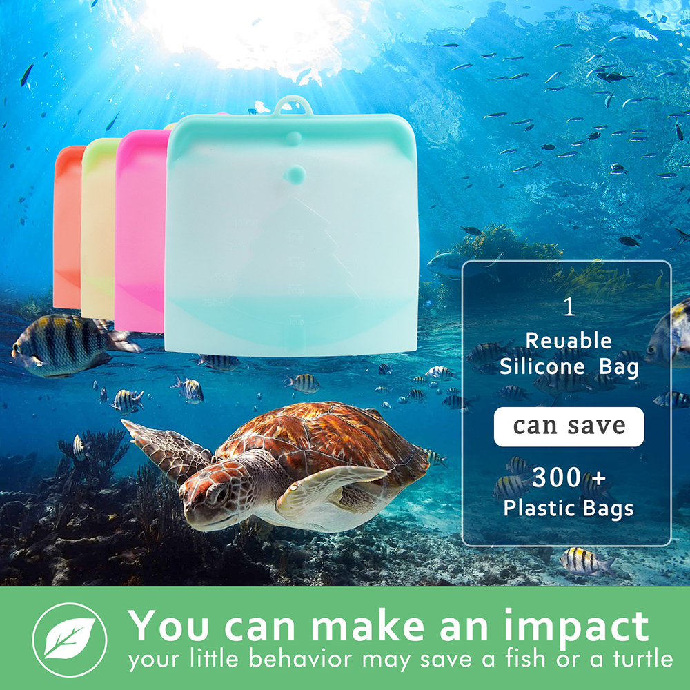 17Oz Reusable Food Fresh Bag 8