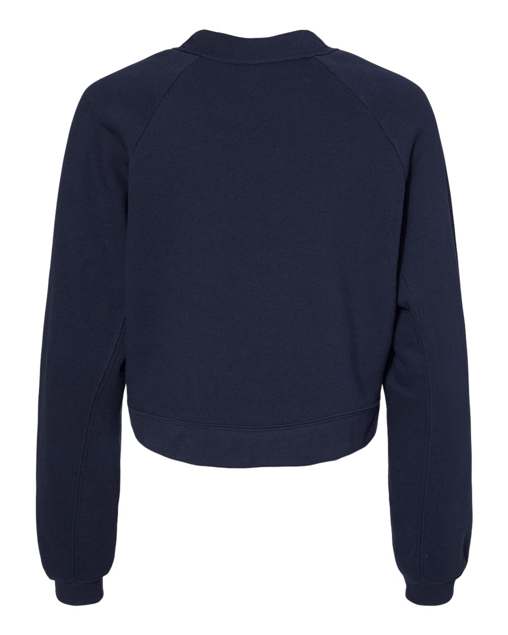 Women's Crop Raglan Crewneck Sweatshirt - 7505 18