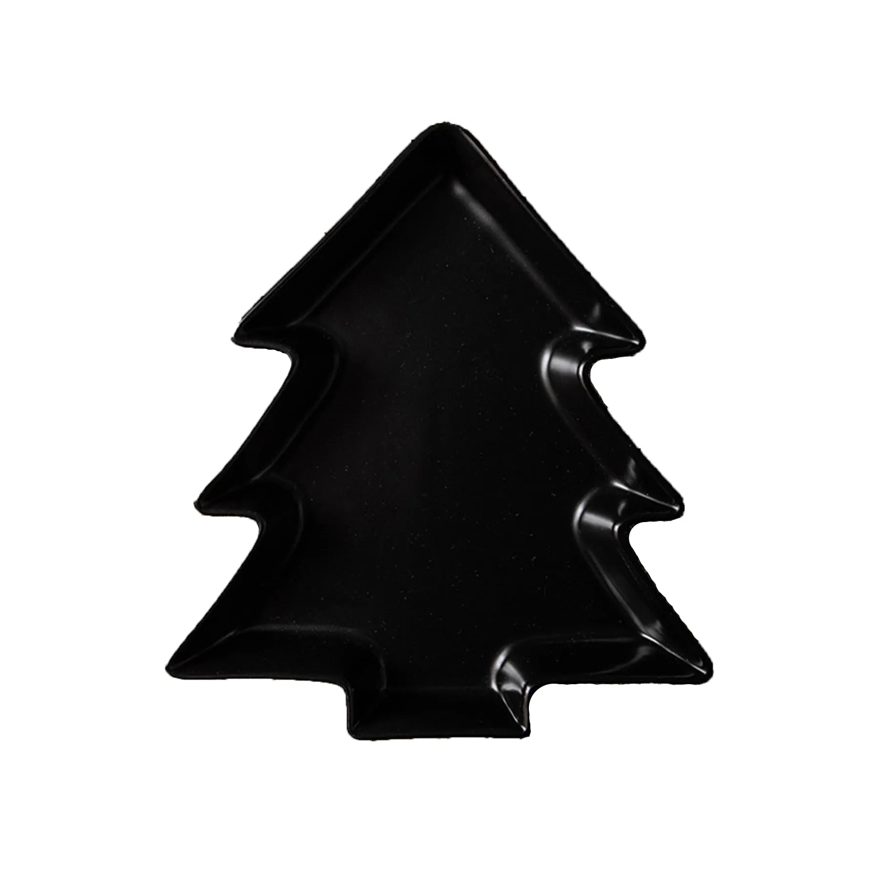Christmas Tree Shaped Plate Ceramic Dish 7
