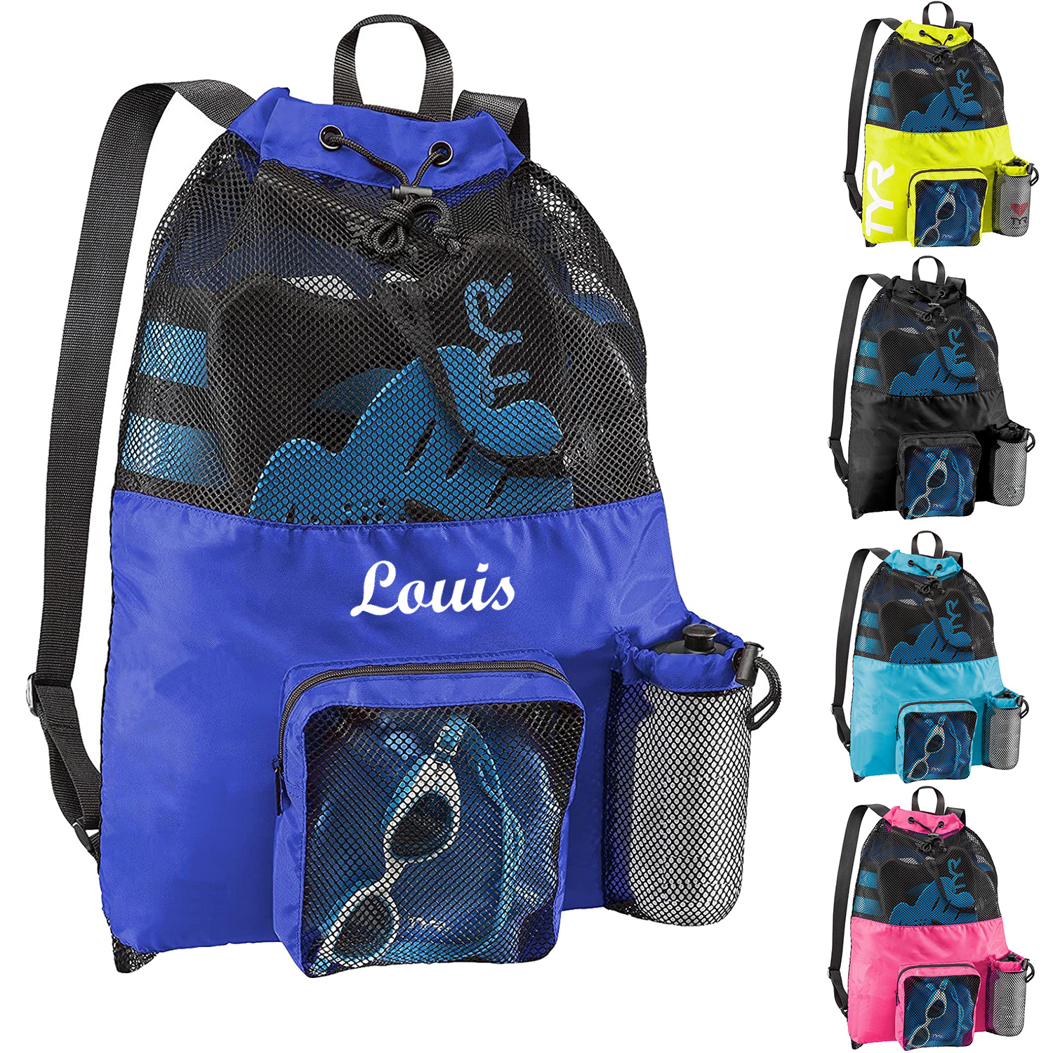 Mesh Drawstring Backpack 3