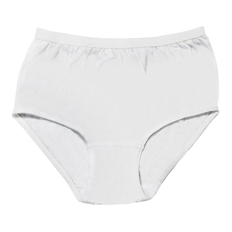 Cotton Plus Women's Panties White Size 9 2