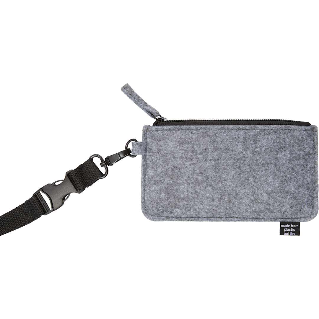 THE GOODS™ Recycled Felt Lanyard Wallet 29
