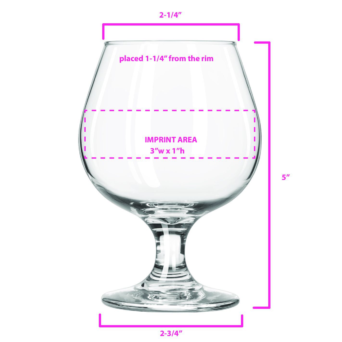 11.5 oz Embassy Brandy Snifter 3