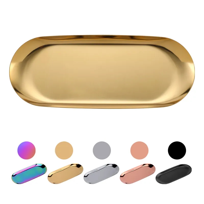 Stainless Steel Tray Dresser Cosmetics Organizer 3