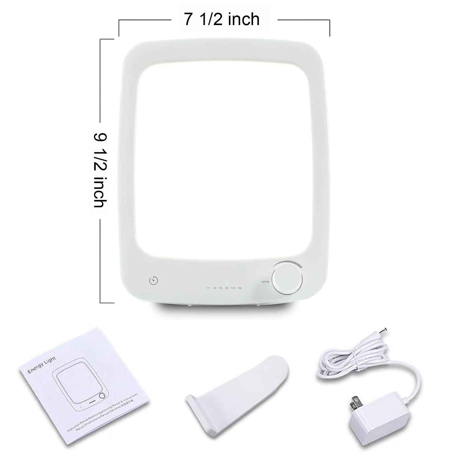 Physiotherapy Light SAD Timed Touch Phototherapy Lamp 4