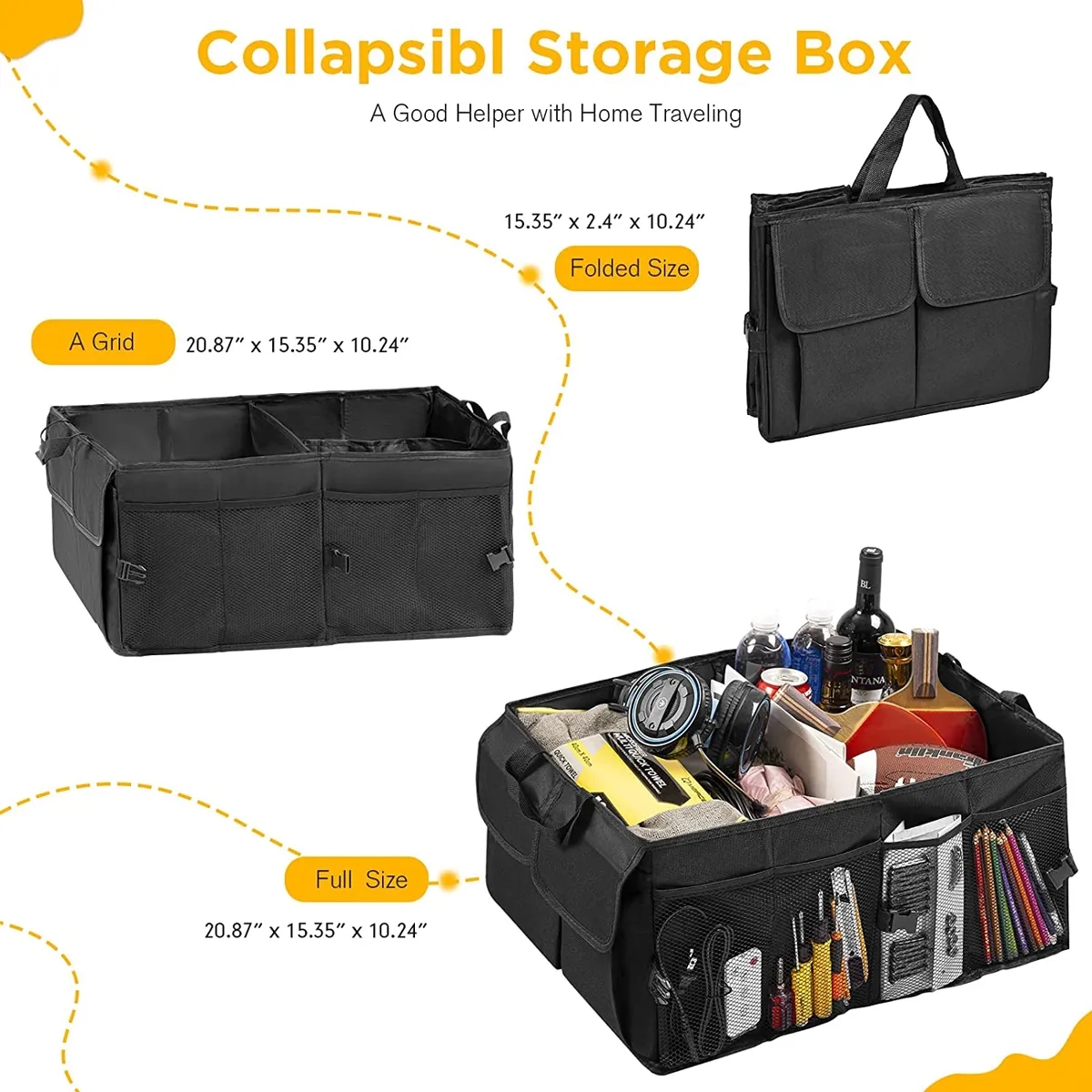 Trunk Organizer for Car 2