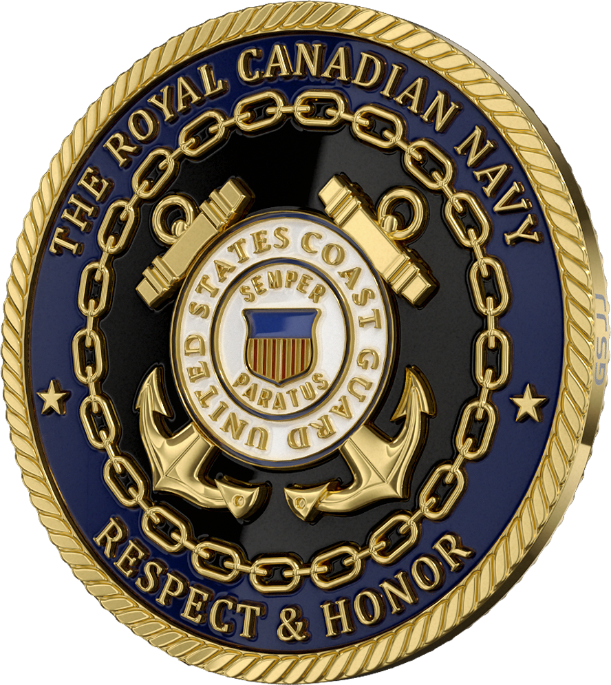 2.5" Custom Soft Enamel Coin 3