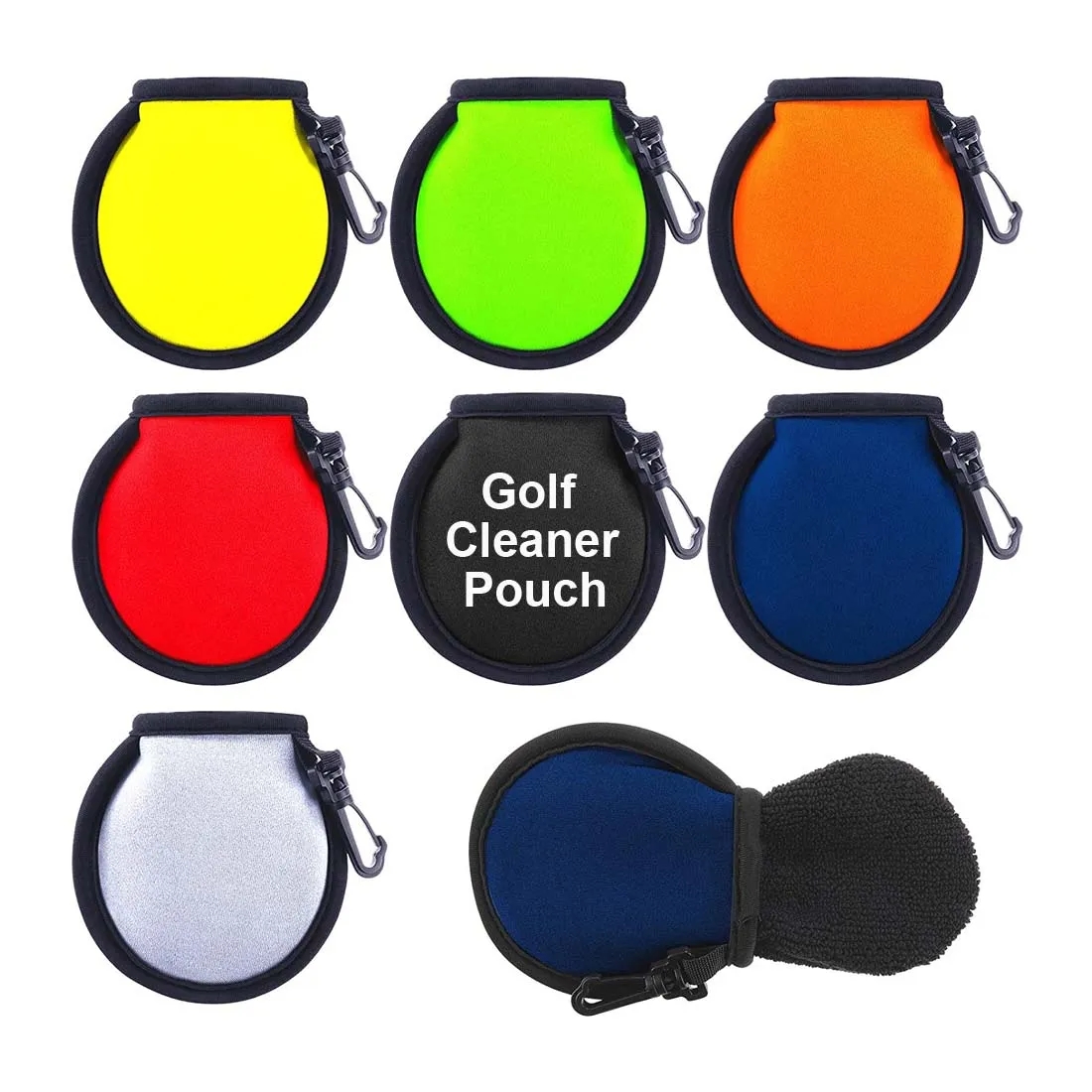 Portable Golf Ball Cleaner Pouch 2