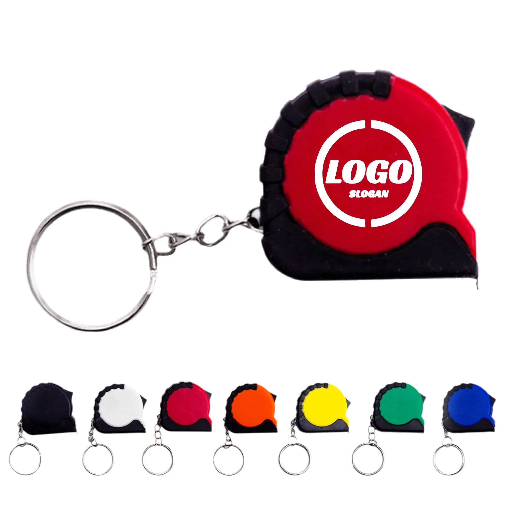 MOQ 100 Mini Tape Measure Keychain Charm 2