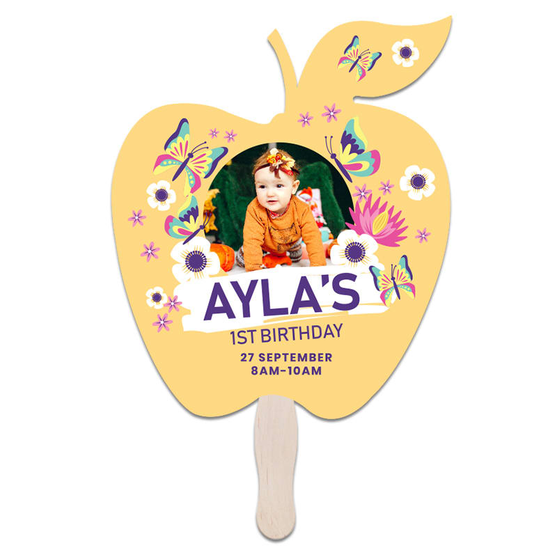 Apple Hand Fans 7