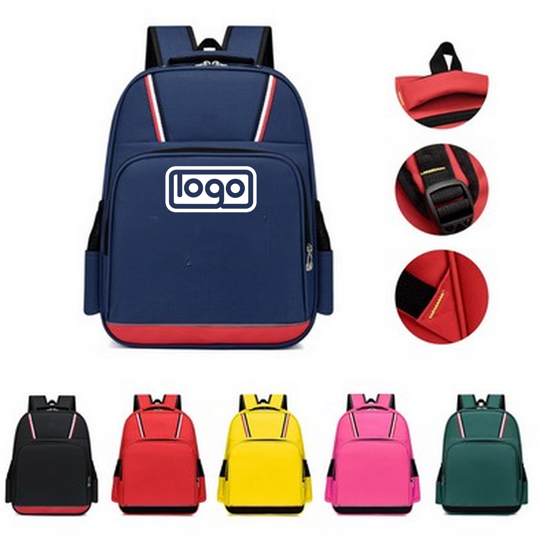 Spacious School Backpack for Students