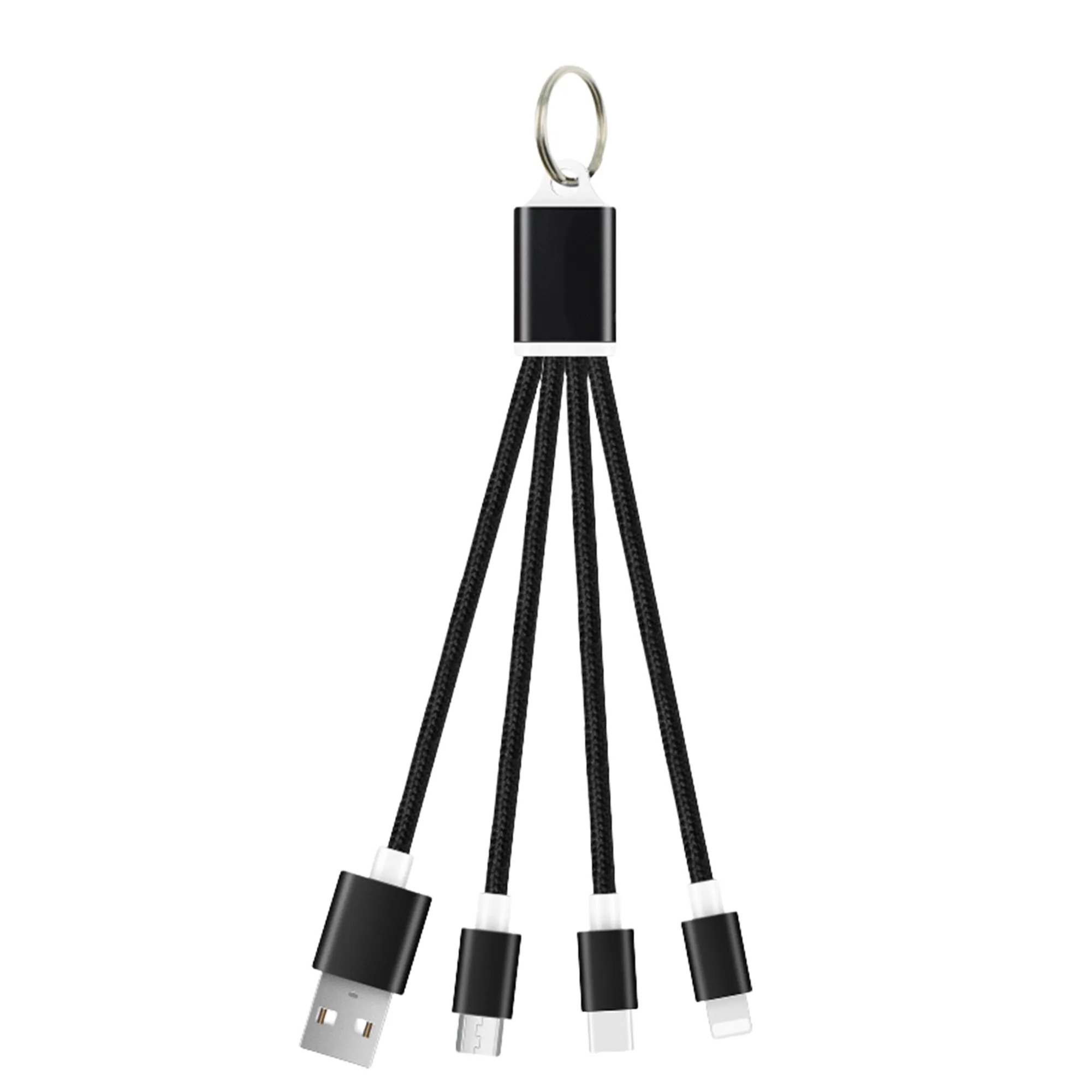 3-in-1 Charging Keychain 4