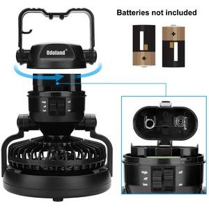 Outdoor Led Camping Lantern With Ceiling Fan 4