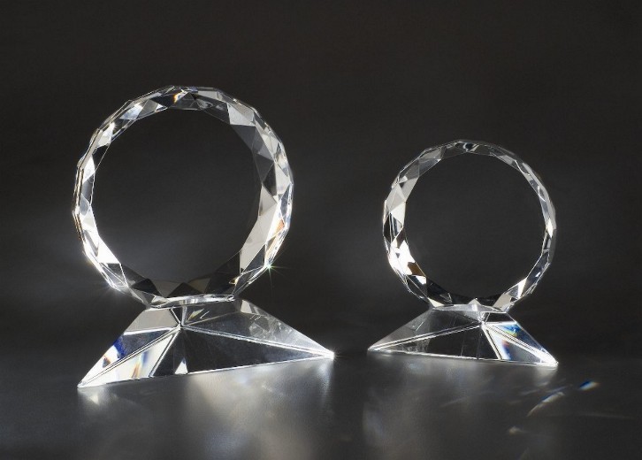 Contemporary Vistas Crystal Crystal Sunburst Award 1