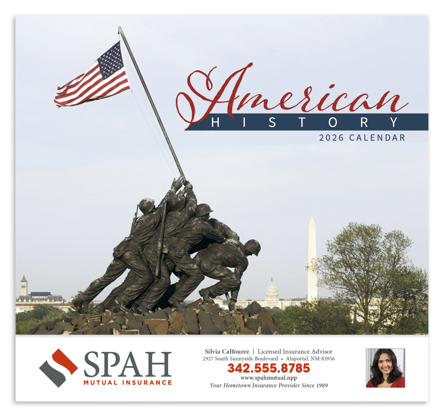HotLine® Products American History Appointment Calendar - Stapled 31