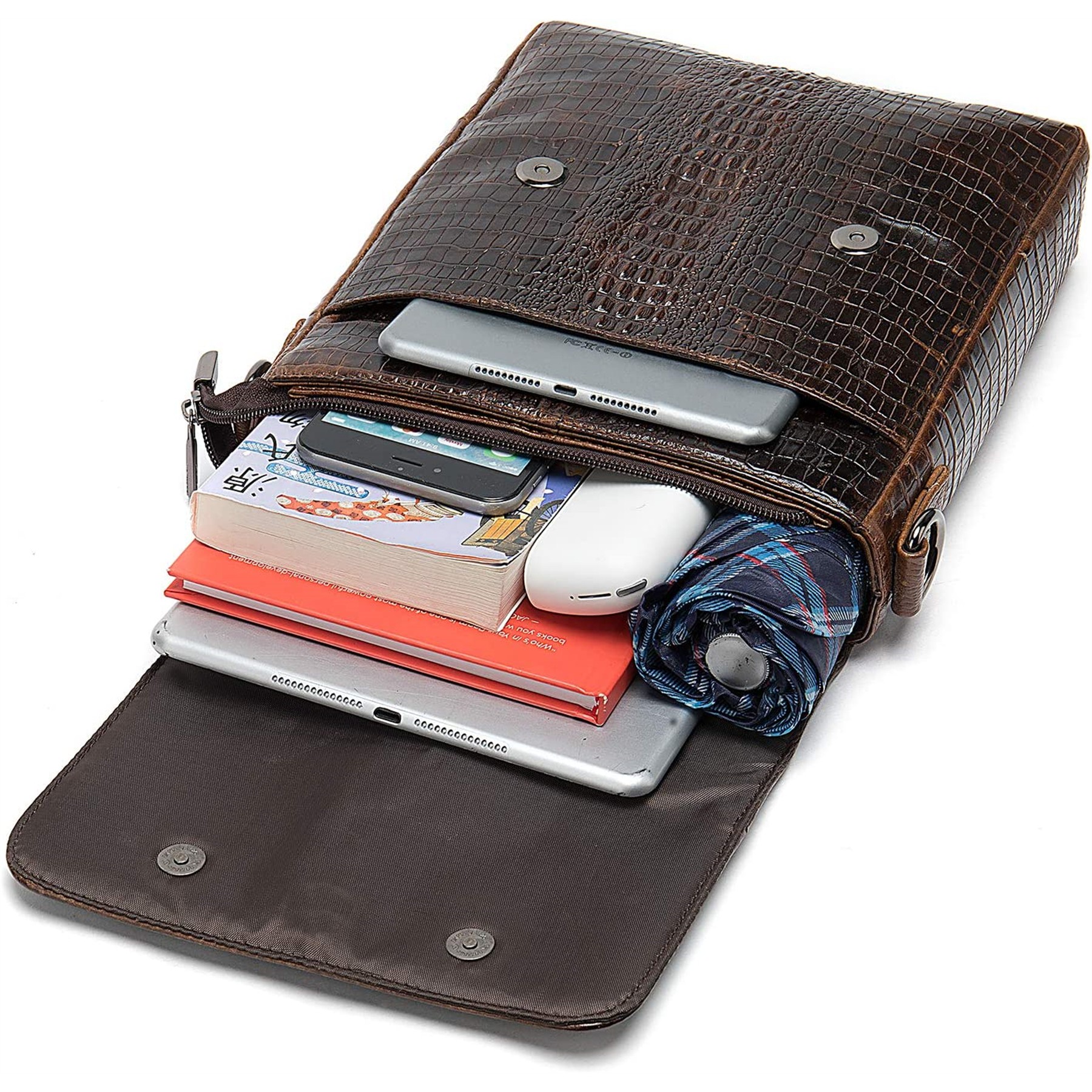 Genuine Leather Messenger Bag 3