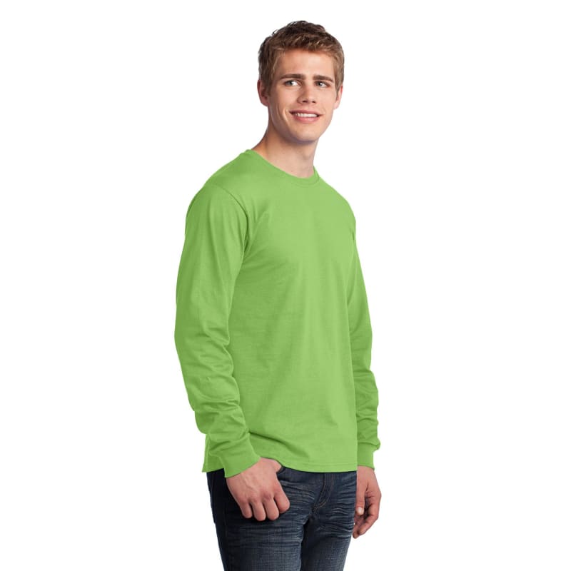 Port & Company - Long Sleeve Core Cotton Tee. 82