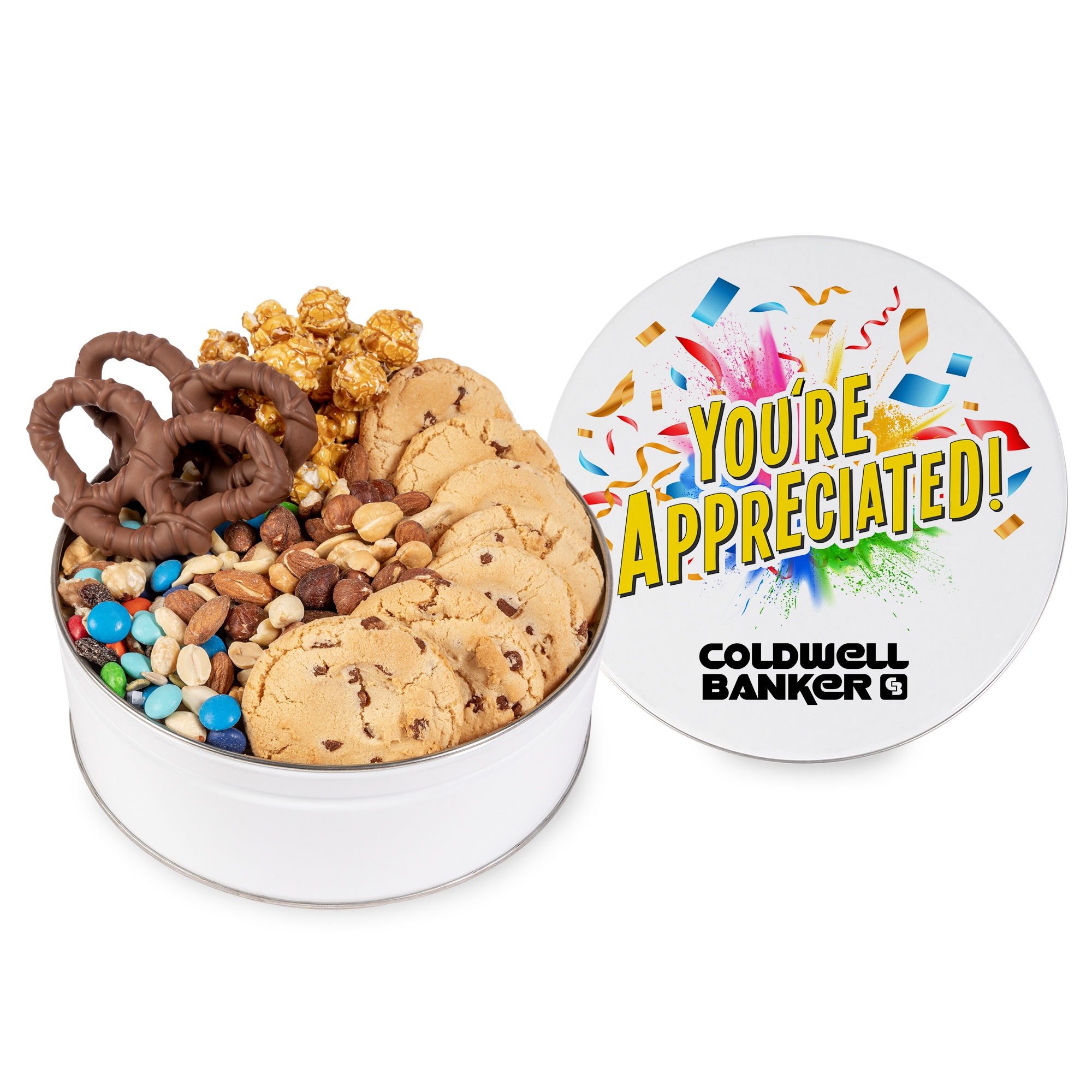 Fresh Beginnings Sweet & Salty Chocolate Explosion Tin 1