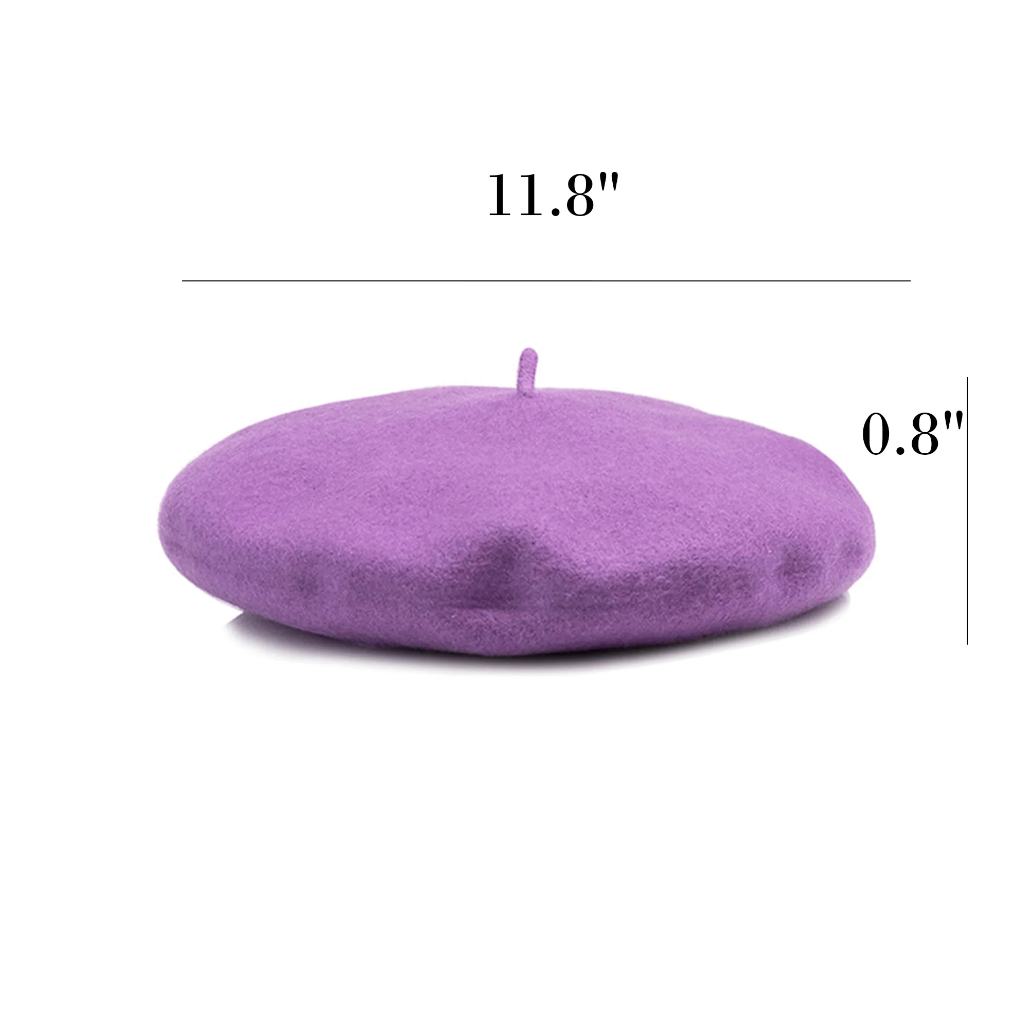 Thickened Wool Art Beret 3