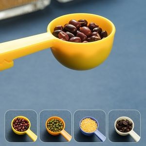 Scoop Spoon With Seal Clip For Measuring And Fresh Sealing 20
