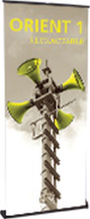 Orient 850 Black Retractable Banner Stand