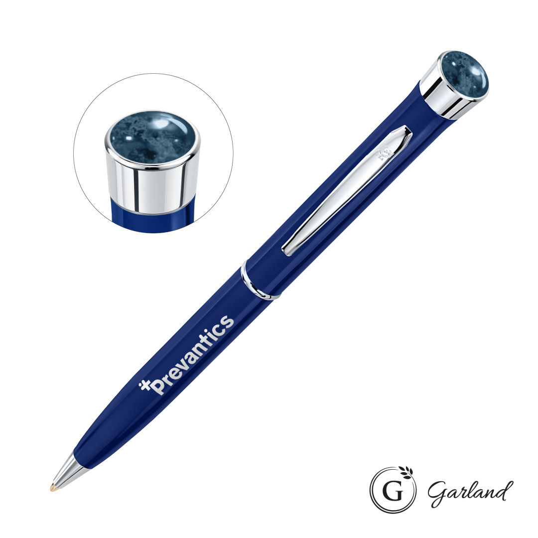 Garland® Color Aura Twist Ballpoint Pen - Chrome Accent 12